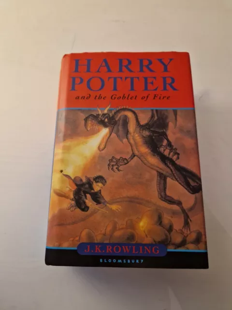 Harry Potter Goblet of Fire Rare Omnia First Edition Misprint version with Error
