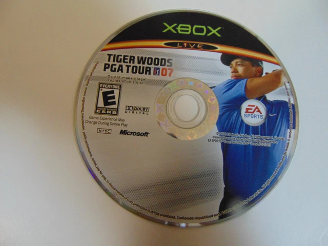 Xbox Tiger Woods PGA Tour 07 Video Game