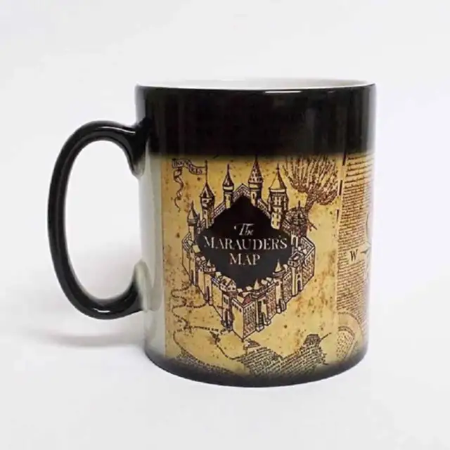 Heat Magic Harry Potter Theme Mugs Color Changing Mug Hot Drink Cup Coffee Tea