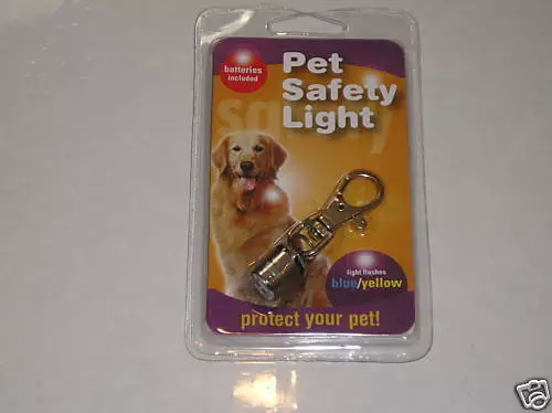 Pet Safety Collar Flashing Light Survival Lead Tag