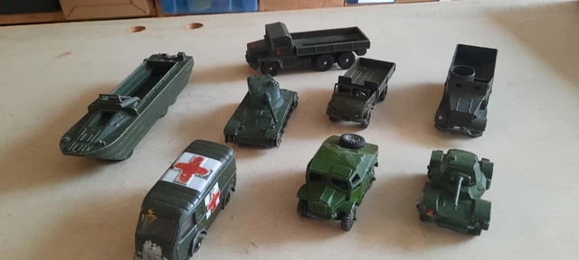 Dinky Toys Lastwagen Kran Wrecker Militär Version N2 Nicht Geprägt Berliet, V