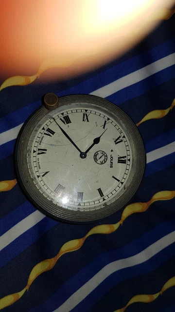 Vecchio orologio auto Jaeger Lecoultre. anni 20-40. meccanico. 4 giorni.
