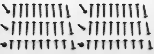 60 Black Restoration Screws! For Amc American Javelin Amx Hornet Etc & Cadillac