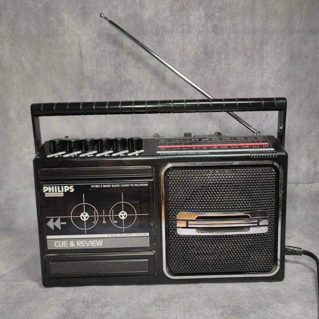 RADIO RECORDER PHILIPS D7160 2 Band Radio (cassette not working properly) £14.99 PicClick UK