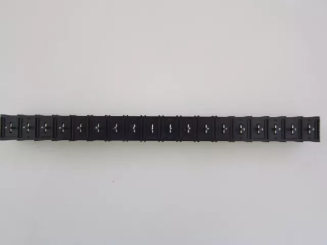 Magnum Barrier Terminal Block Strip, 18 Position, Pcb Mounting, .437 Centers