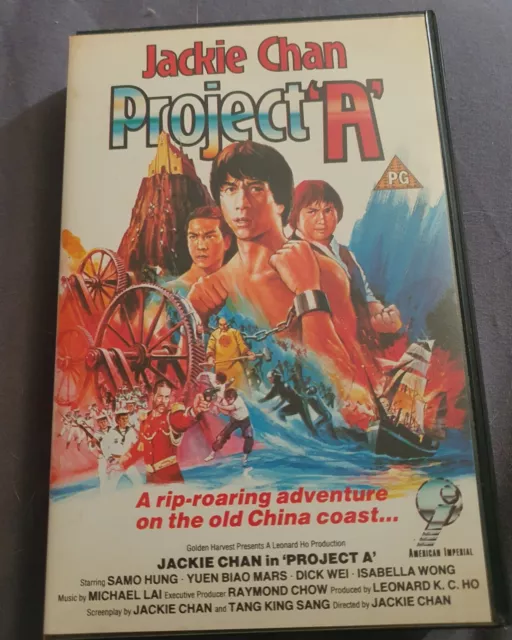 Jackie Chan Project A Ex Rental Vhs