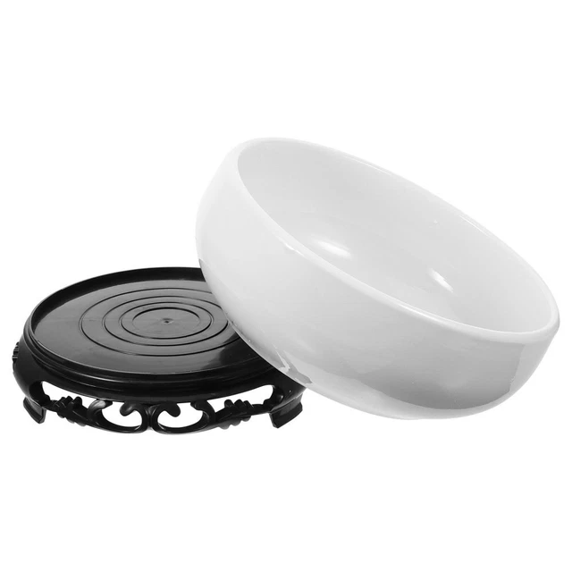 10 Cestini Per Piante Idroponiche In Plastica A Rete 7,9 Cm | Vasi Per Orchidee E Acquacoltura (Nero)