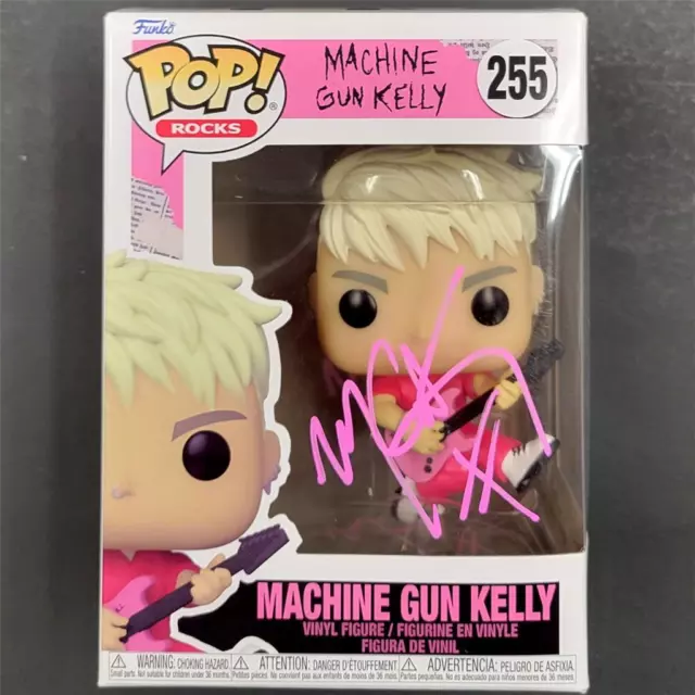 Machine Gun Kelly MGK signed Funko Pop! figure autograph ~ Beckett BAS