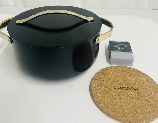 CARAWAY NONSTICK CERAMIC Dutch Oven Pot with Lid(6.5 qt,10.5"), Open Box C1 £120.47 PicClick UK