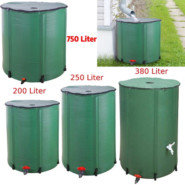 Regentonne Aus Polypropylen - Wetterfest & UV-beständig Für Garten & Regenwassersammlung