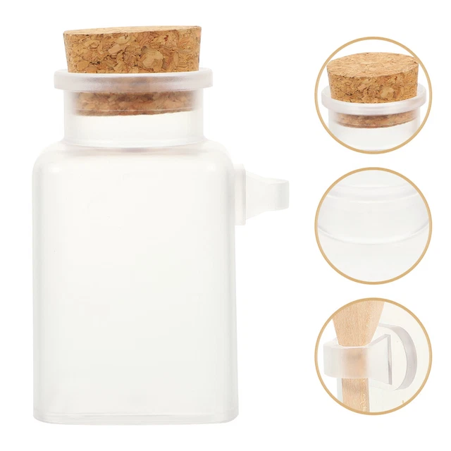 Kit de botellas de sellado de 6 piezas botellas de sal de baño botellas de cosméticos máscara