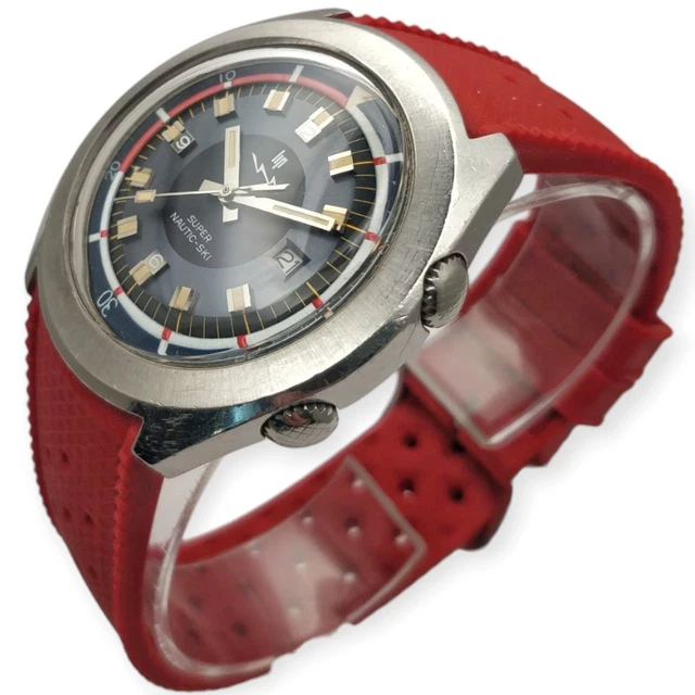 Montre Lip Super Nautic Ski 42mm – Vintage 1972 – Calibre électromécanique R184 – Occasion