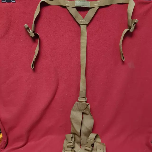 NOS Harness Tactical Assault Panel TAPS Chest Rig Coyote US Army Marine Corps (T