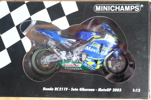 MINICHAMPS HONDA RC211V Nicky Hayden Motogp World Champion 2006 1/12 122061169 EUR 248,01 - FR
