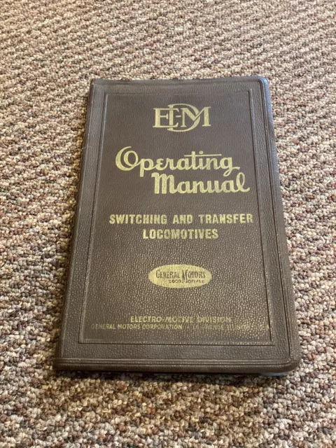 EMD Operating Manual number 2313 PLUS TS-5 Trouble-Shooting booklet EMD Operating Manual number 2313 PLUS TS-5 Trouble-Shooting booklet