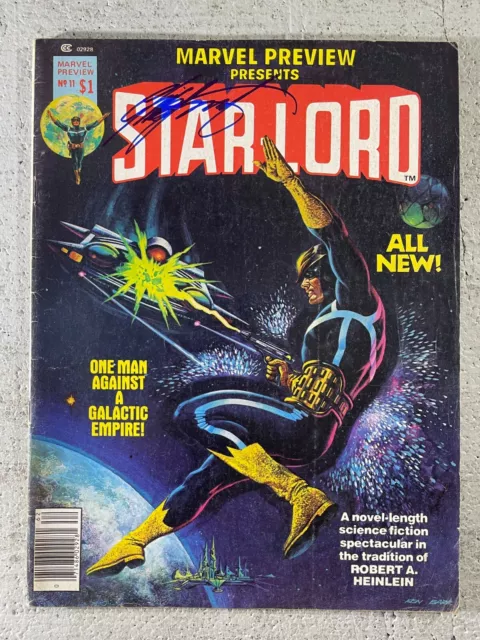Marvel Preview Presents, Origin of STAR-LORD (1977) #11 - Signed Chris Claremont