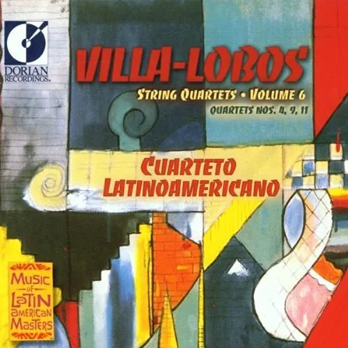 String Quartets Nos. 4, 9, 11 (Cuarteto Latinoamericano) (CD) Album (US IMPORT)