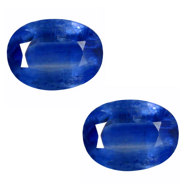 2.20 ct ULTRA BEST BLUE COLOR (7 X 5 MM)NATURAL UNHEATED BLUE KYANITE