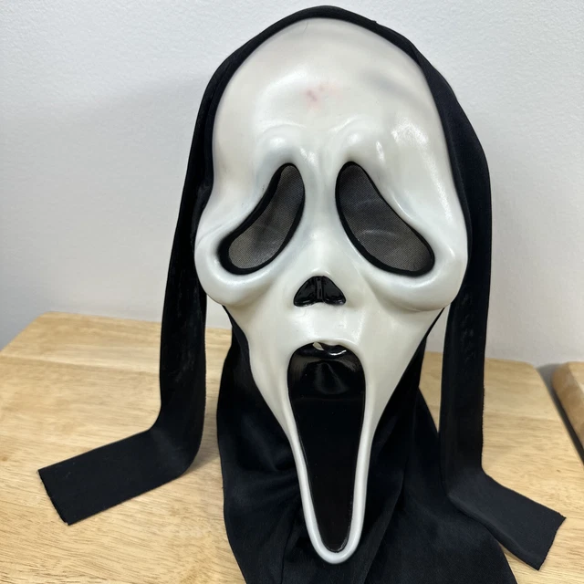 VINTAGE GHOST FACE Scream Glow Mask Fun World Div Item 9206 Easter