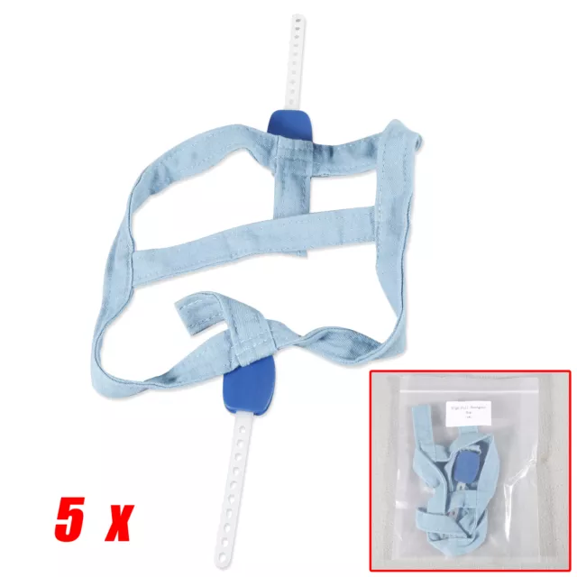 5PACKS Dental Ortho High Pull Strap High-Pull Headgear Safety Strap Large uIVA