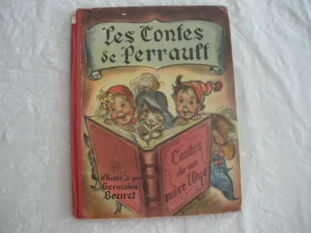 GERMAINE BOURET : les contes de ma mère l'oye. + Vieilles chansons animées .