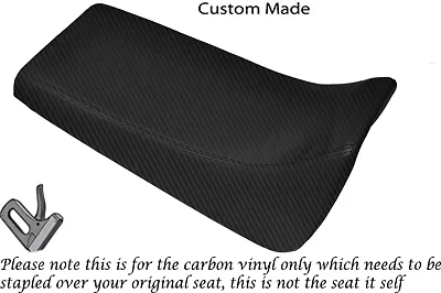 Carbon Fibre Vinyl Custom Fits Yamaha Blaster Yfs 200 88-06 Dual Seat Cover
