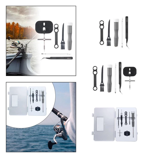 Lot De 8 Moulinets De Pêche - Pour Pièces Détachées/Réparation - Occasion