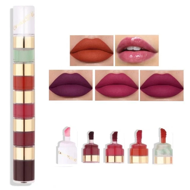 à lèvres mat Outils de maquillage Gloss à lèvres Glaçage à lèvres en velours