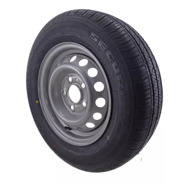 175/70 R13 86N Komplettrad Felge 4.5 J x 13  5 Loch LK 5x112 für PKW Anhänger