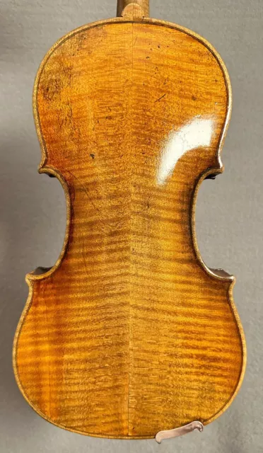 Feine alte Geige 4/4 Violine mit Zettel Joannes F. Pressenda Fine old violin