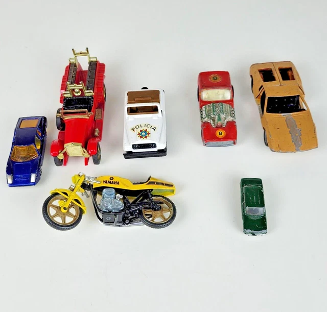 Lot De 3 Véhicules Rico à Démonter – Rolls Royce, BMW, Mercedes Police – échelle 1/32