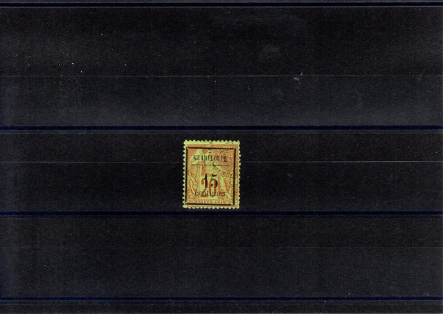 Timbre Guadeloupe France Colonie 1889 N°4 Oblitere Used
