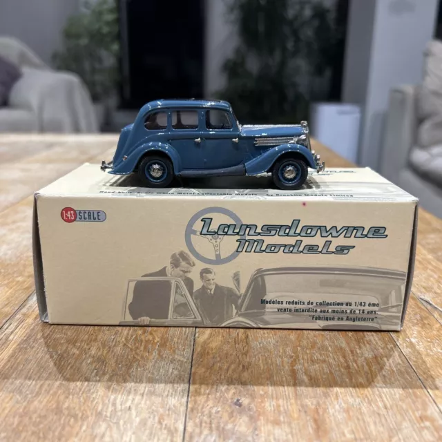 Wolseley 18/85 Series III 1948 Mid Blue Diecast 1:43 Lansdowne LDM42