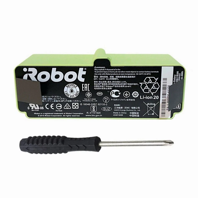 Ni-MH Li-ion Batterie Ersatz 6800mAh Akku Für IRobot Roomba 500 600 700 800 900 5.2Ah Ni-MH IRobot Roomba Akku 6800mAh