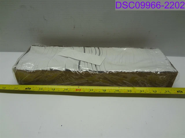 Qty = 2500: Paper Napkin Bands White 4-1/4" x 1-1/2", 653983931795