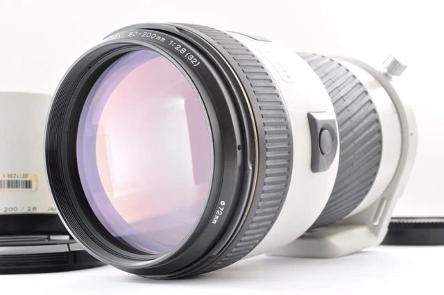 MINOLTA AF APO Tele Zoom 200mm F2.8 Hard Lens Case Japan 8181 Mint
