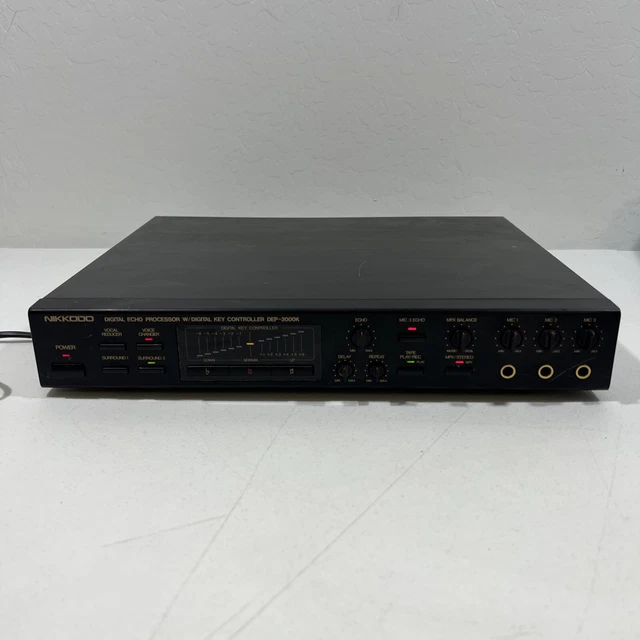 Nikkodo DEP-2000K Digital Echo Processor w/ Digital Key Controller (untested) Nikkodo DEP-2000K Digital Echo Processor w/ Digital Key Controller (untested)