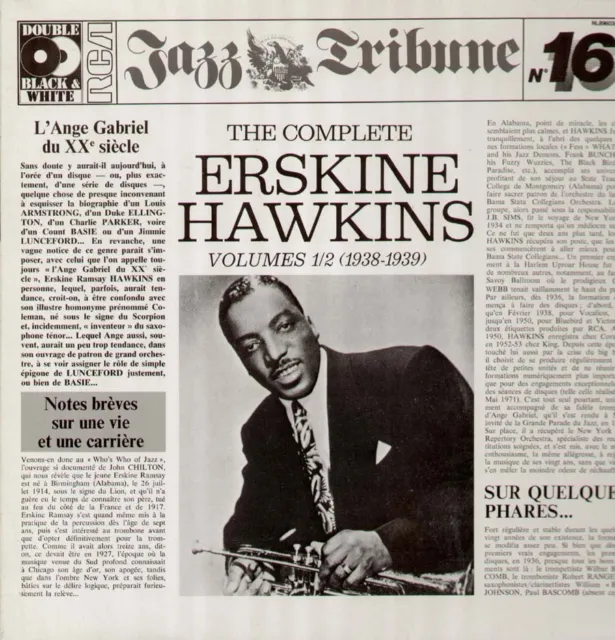 Hawkins Erskine, The Complete Vol.1/2 1938-1939, Back & White NL 89603/2, 2 LP