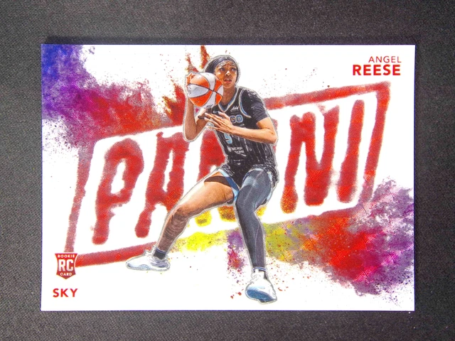 ANGEL REESE 2024 Panini The National VIP Gold Color Blast Silver Vinyl ...