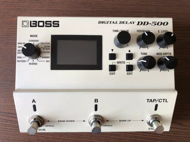 Boss DD-500 Digital Delay Guitar Effects Pedal