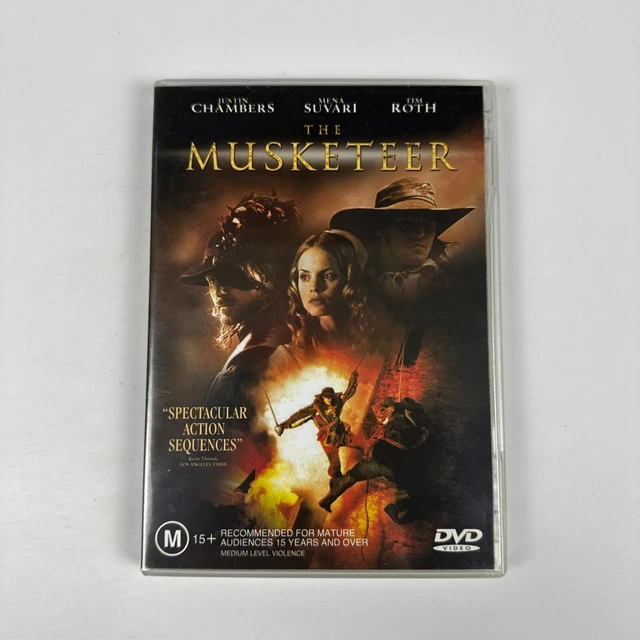 Tim Roth Muskateer THE MUSKETEER (DVD, 2001) Tim Roth Mena Suvari Justin Chambers Region 4 ...