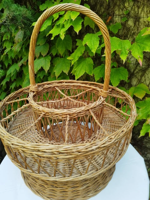 Panier porte bouteille vintage