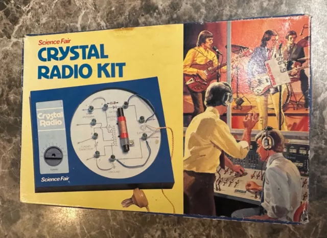 Crystal Radio Kit ( Science Lab) Vintage
