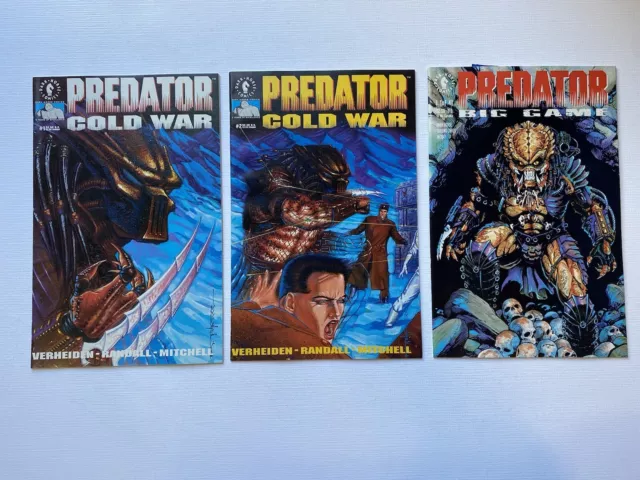 Predator Cold War #1-2 & Predator Big Game #1 — Dark Horse Comics