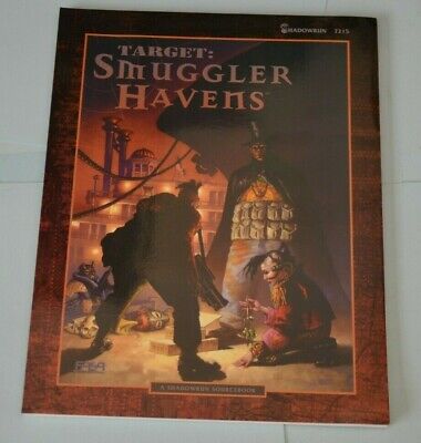 TARGET SMUGGLER HAVENS for SHADOWRUN 2nd ed FASA softcover Sourcebook