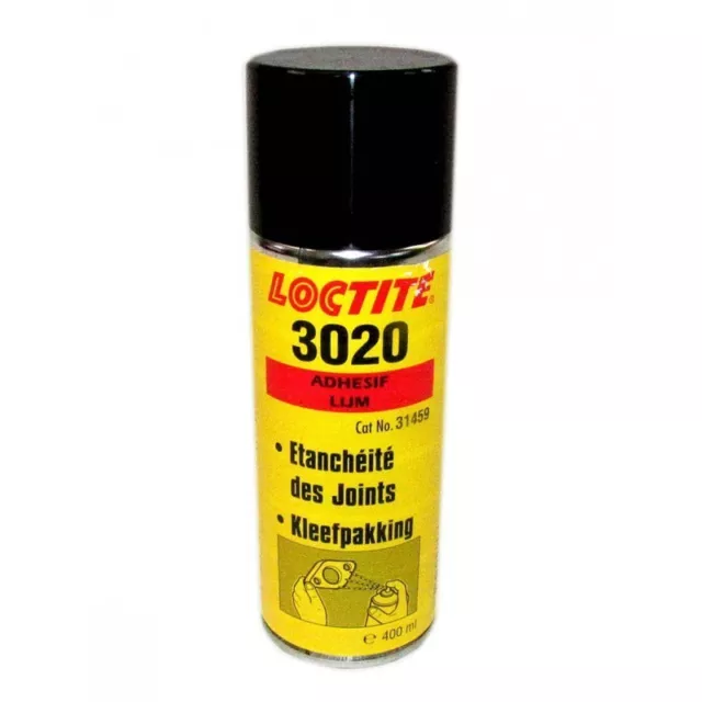 Loctite 3020 Spray Adhésif Mastic Pour Garnitures Action Rapide Résistant
