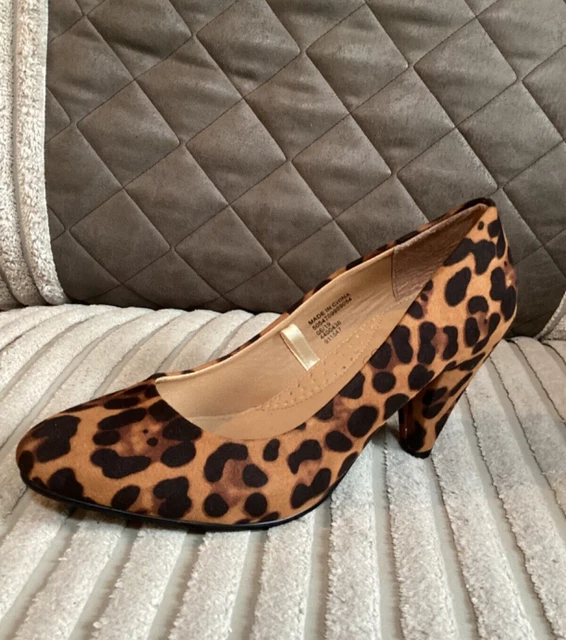 Peacocks leopard shop print shoes