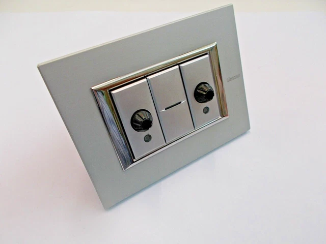 TECNEL VARIALUCE DIMMER TE7630M - Regolatore Luminosità A Pulsante Per Luci (Come RP0094) - Foto 12