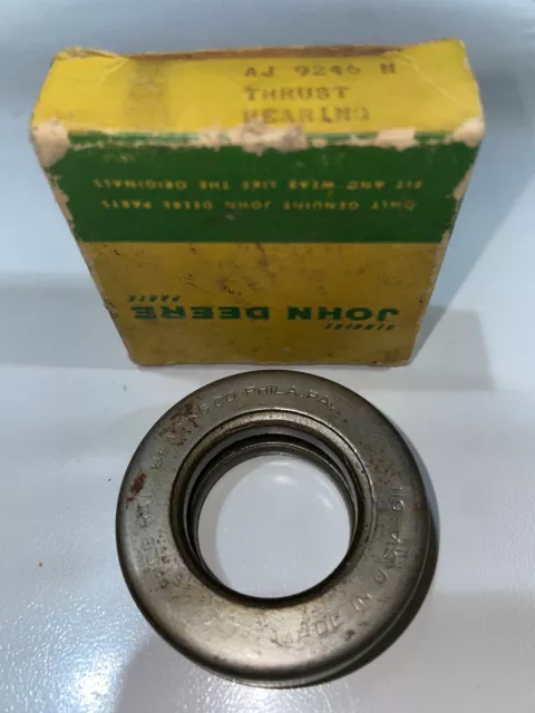 John Deere Corn Husker Thrust Bearing AJ9246N - New Old Stock - Original JD