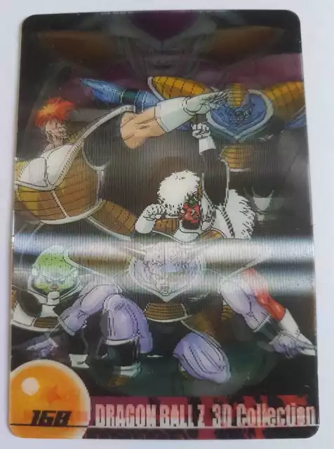 Carte Dragon Ball Z DBZ Morinaga Wafer Card Part 3 #168 3D MADE IN JAPAN